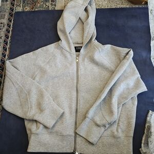 YPB Women's Gray Hoodie Jacket And Joggers